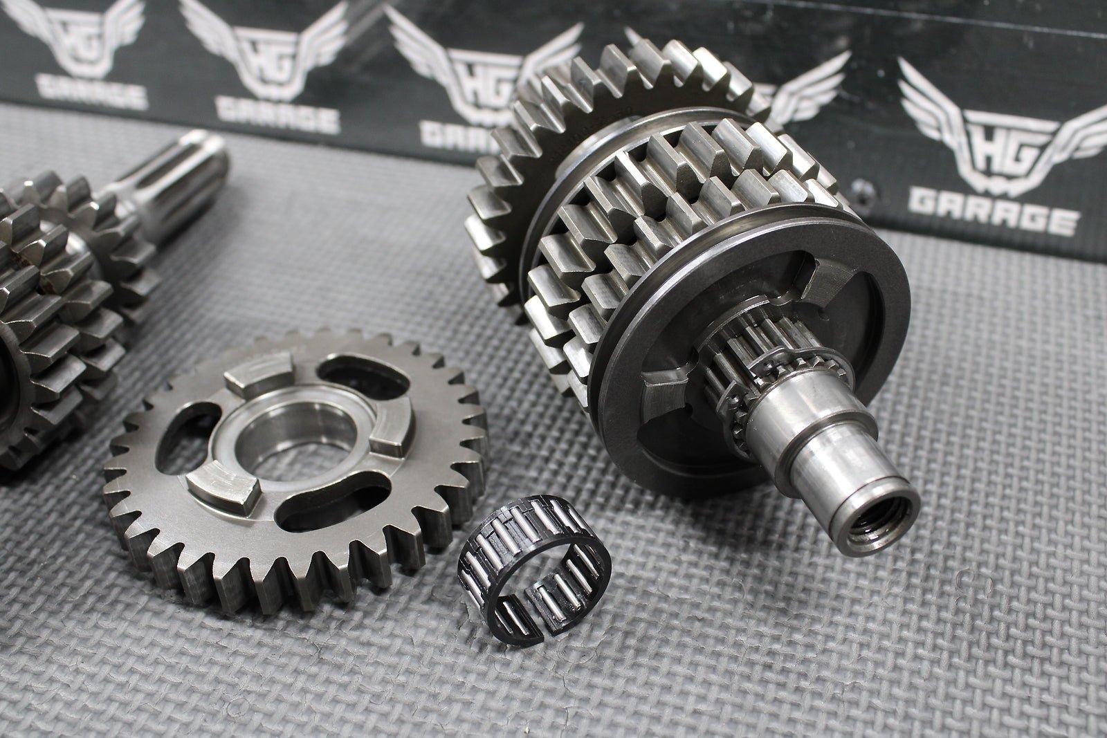 2008 KTM 07 - 09 450 SXF OEM ENGINE TRANSMISSION TRANNY GEARS GEARBOX SHIFT FORKS - hggarage