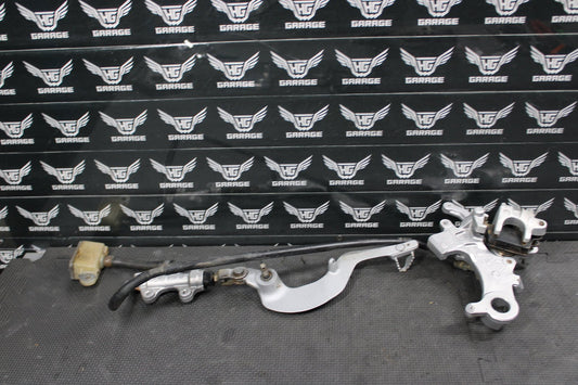 2000 YAMAHA YZ426F OEM REAR BACK BRAKE CALIPER MASTER CYLINDER ASSEMBLY - hggarage