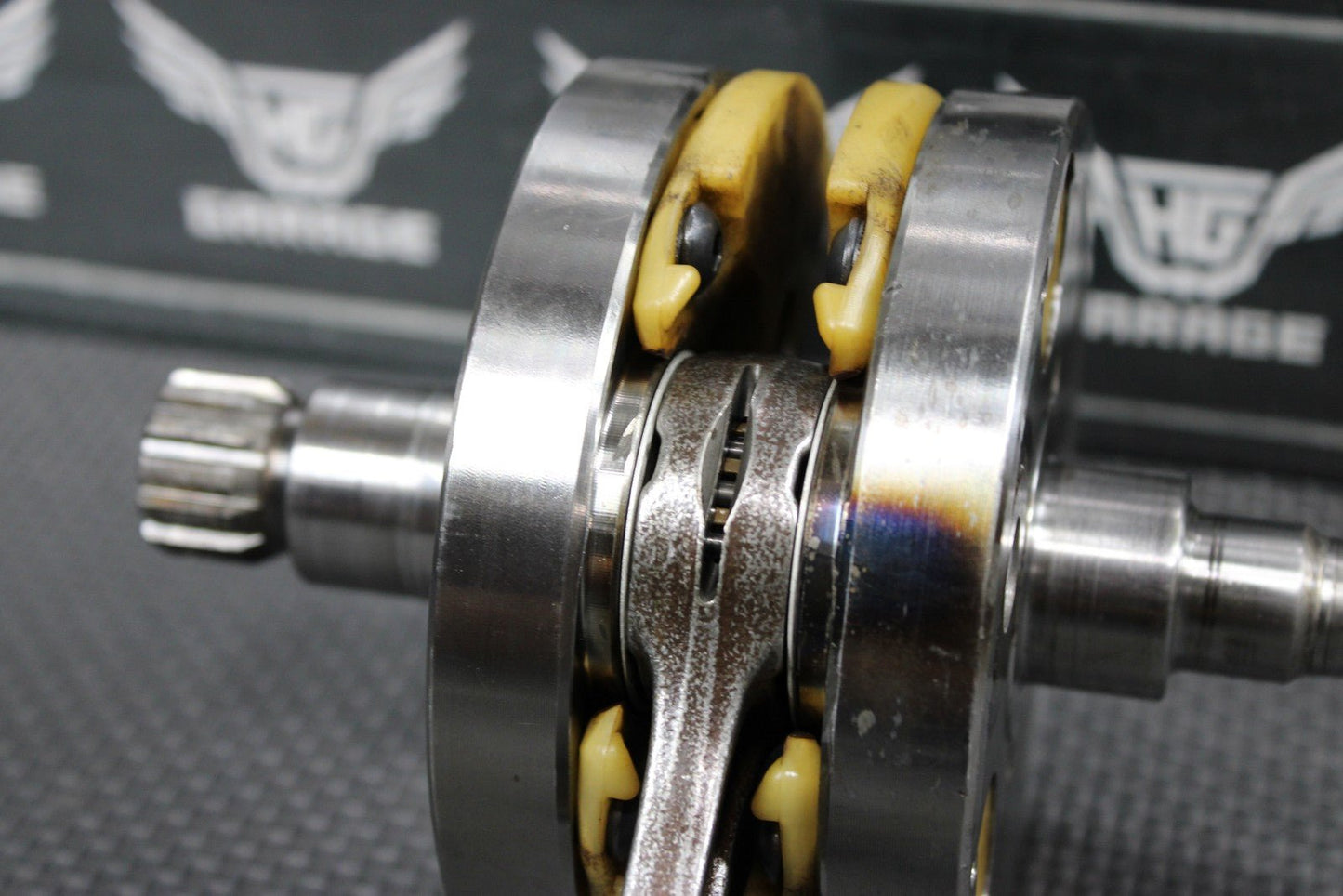 2001 YAMAHA YZ250 PRO - X 2T ENGINE MOTOR CRANKSHAFT CRANK SHAFT LOW HOUR! - hggarage