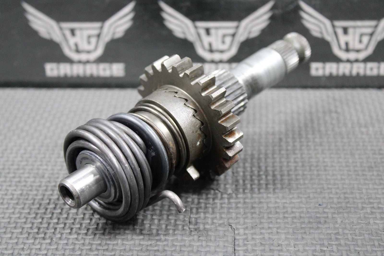 1989 HONDA 87 - 95 XR250R OEM KICKSTART KICK START SHAFT GEAR RATCHET 28250 - KK0 - 01 - hggarage