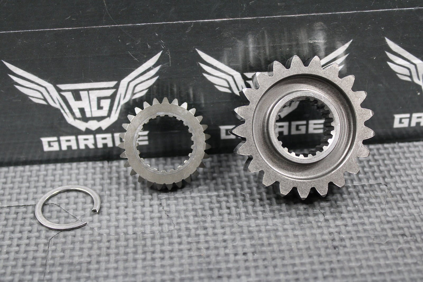 2003 02 - 04 KAWASAKI KX250 OEM ENGINE CRANKSHAFT PRIMARY MAIN DRIVE GEARS SET - hggarage