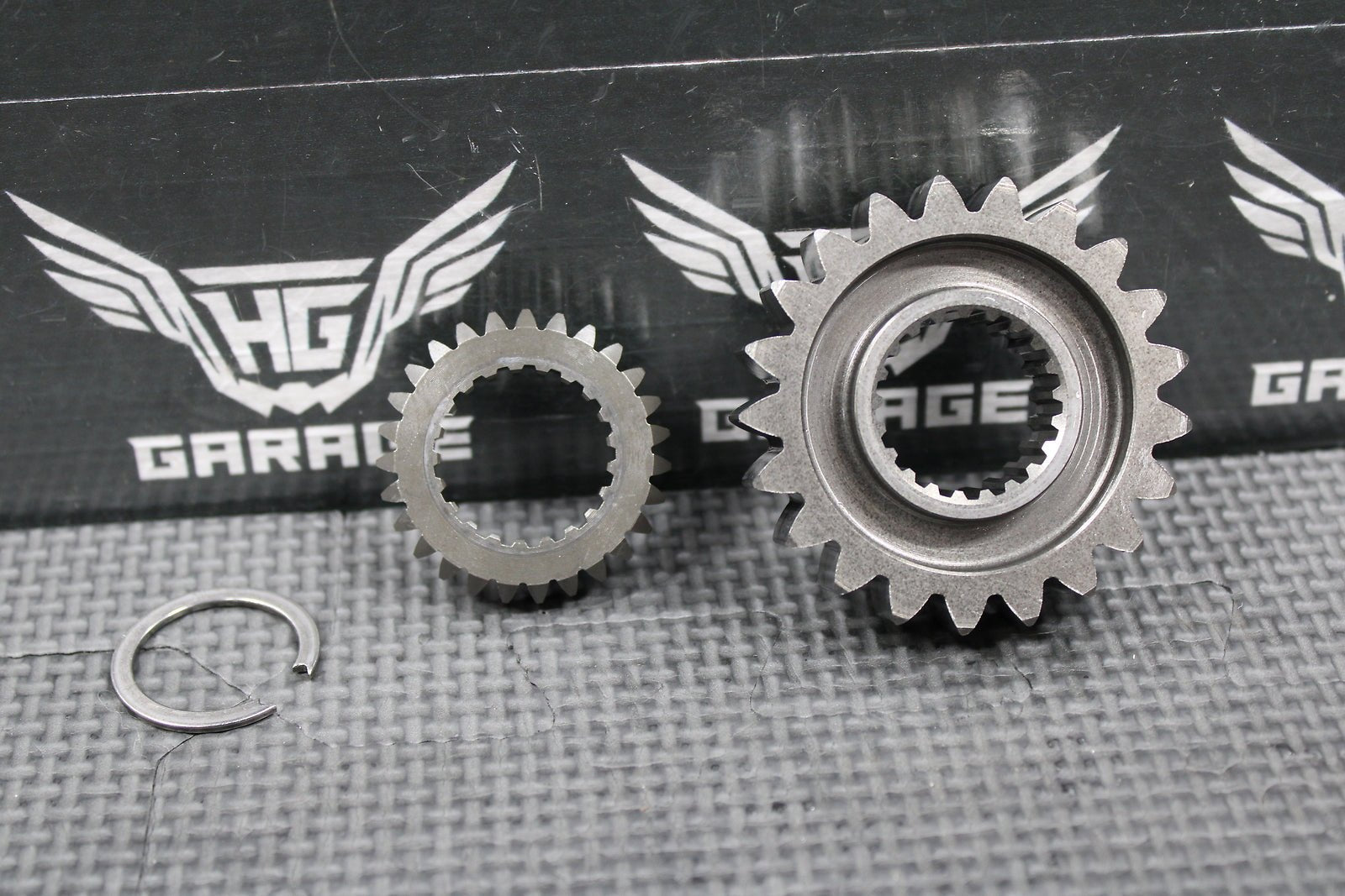 2003 02 - 04 KAWASAKI KX250 OEM ENGINE CRANKSHAFT PRIMARY MAIN DRIVE GEARS SET - hggarage