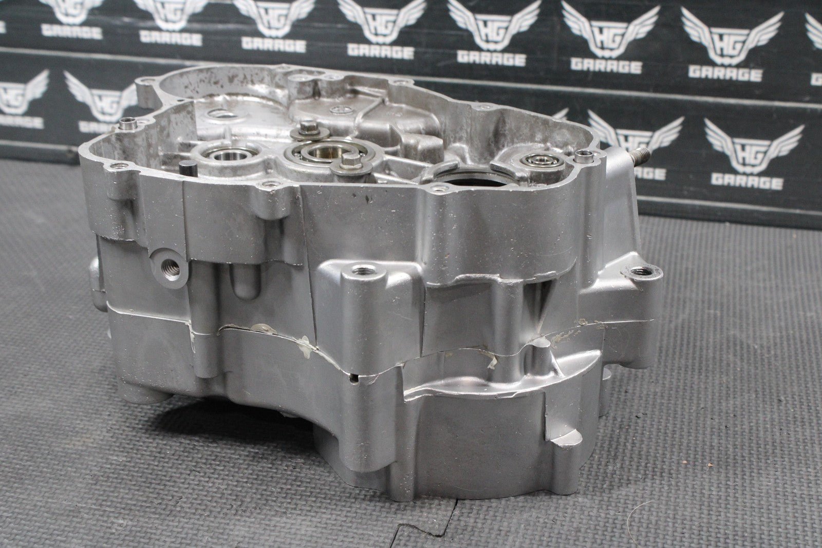2014 KAWASAKI 08 - 22 KX100 KX85 OEM LEFT RIGHT ENGINE CRANKCASE CASES BLOCK SET - hggarage