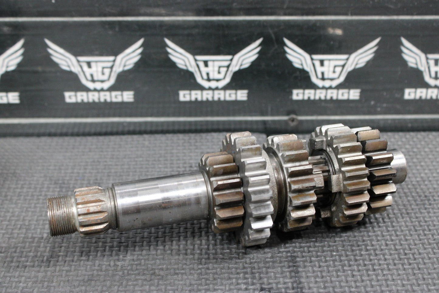 2006 06 - 09 YAMAHA YZ450F OEM ENGINE TRANSMISSION GEARBOX MAINSHAFT COUNTERSHAFT - hggarage