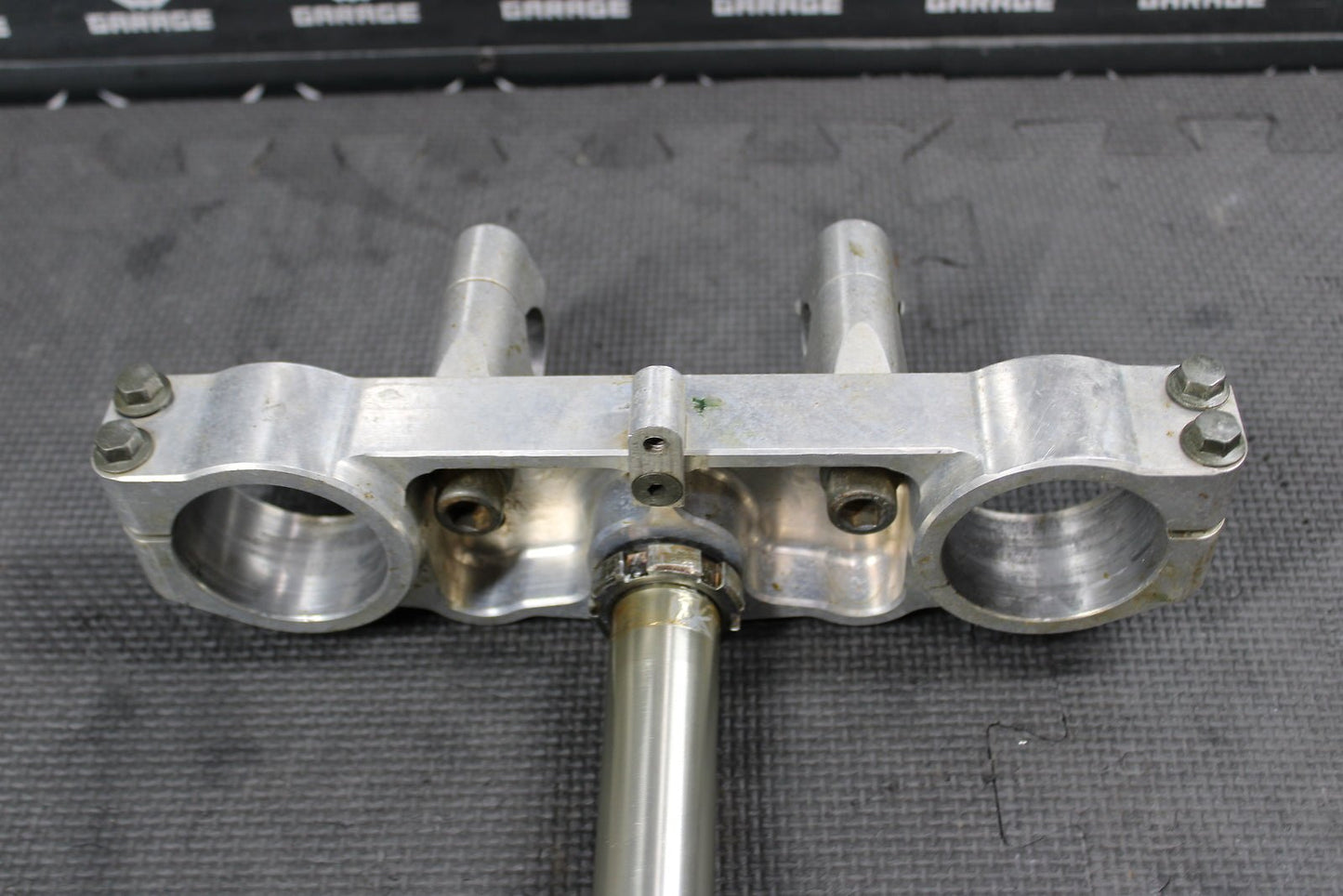 2000 YAMAHA YZ426F OEM FRONT FORKS LOWER BILLET UPPER TRIPLE TREE STEM - hggarage