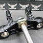 2002 HONDA XR200R 90 - 02 OEM FRONT FORKS LOWER UPPER TRIPLE TREE STEM BAR CLAMP - hggarage