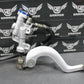2009 YAMAHA YZ450F OEM NISSIN REAR BACK BRAKE CALIPER MASTER CYLINDER LEVER LINE - hggarage