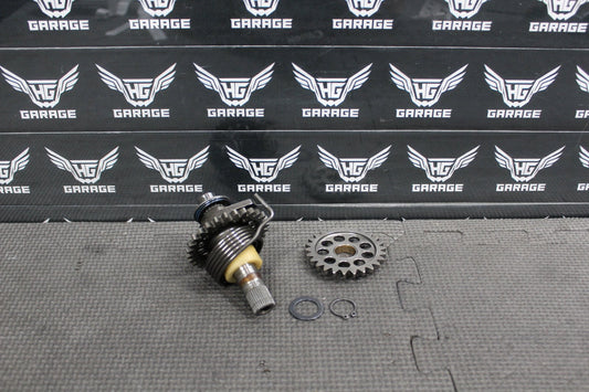 2018 YAMAHA YZ250F OEM KICKSTART KICK START SHAFT W IDLER GEAR - hggarage