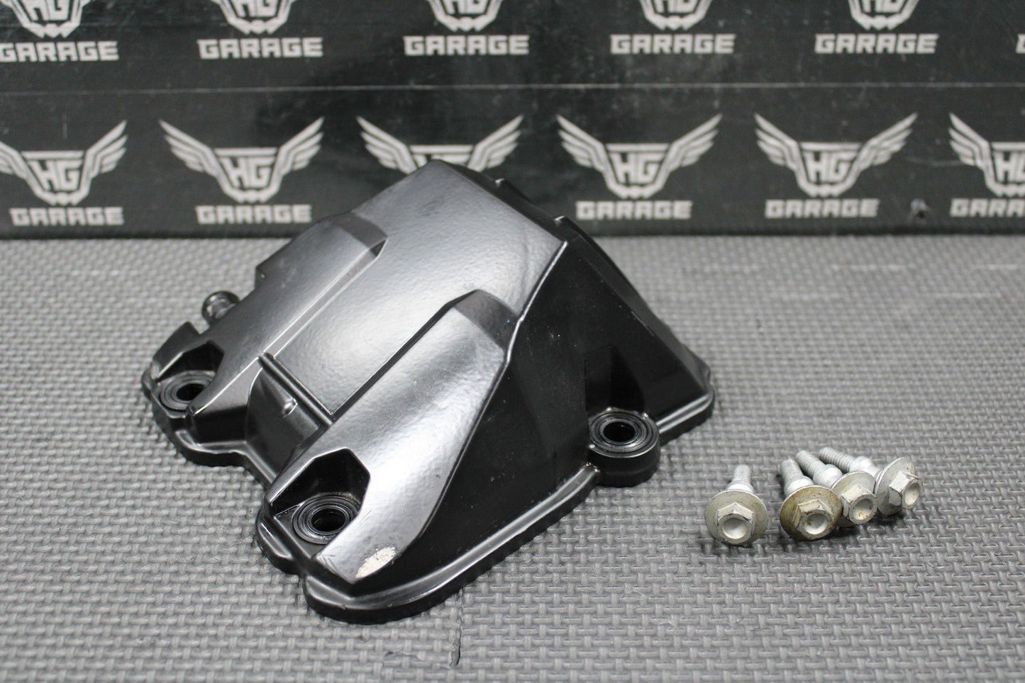 2013 KTM 450 SXF OEM ENGINE CYLINDER HEAD VALVE COVER & BOLTS 7803605200033 - hggarage