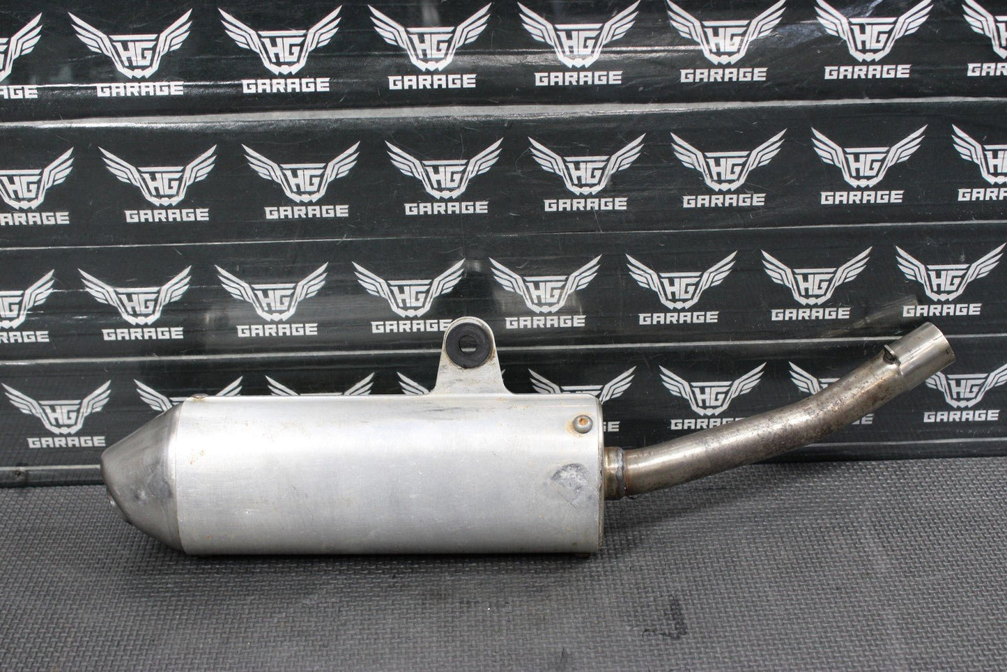 1998 HONDA CR125R FMF POWERCORE 2 MUFFLER EXHAUST SILENCER SLIP ON PIPE - hggarage