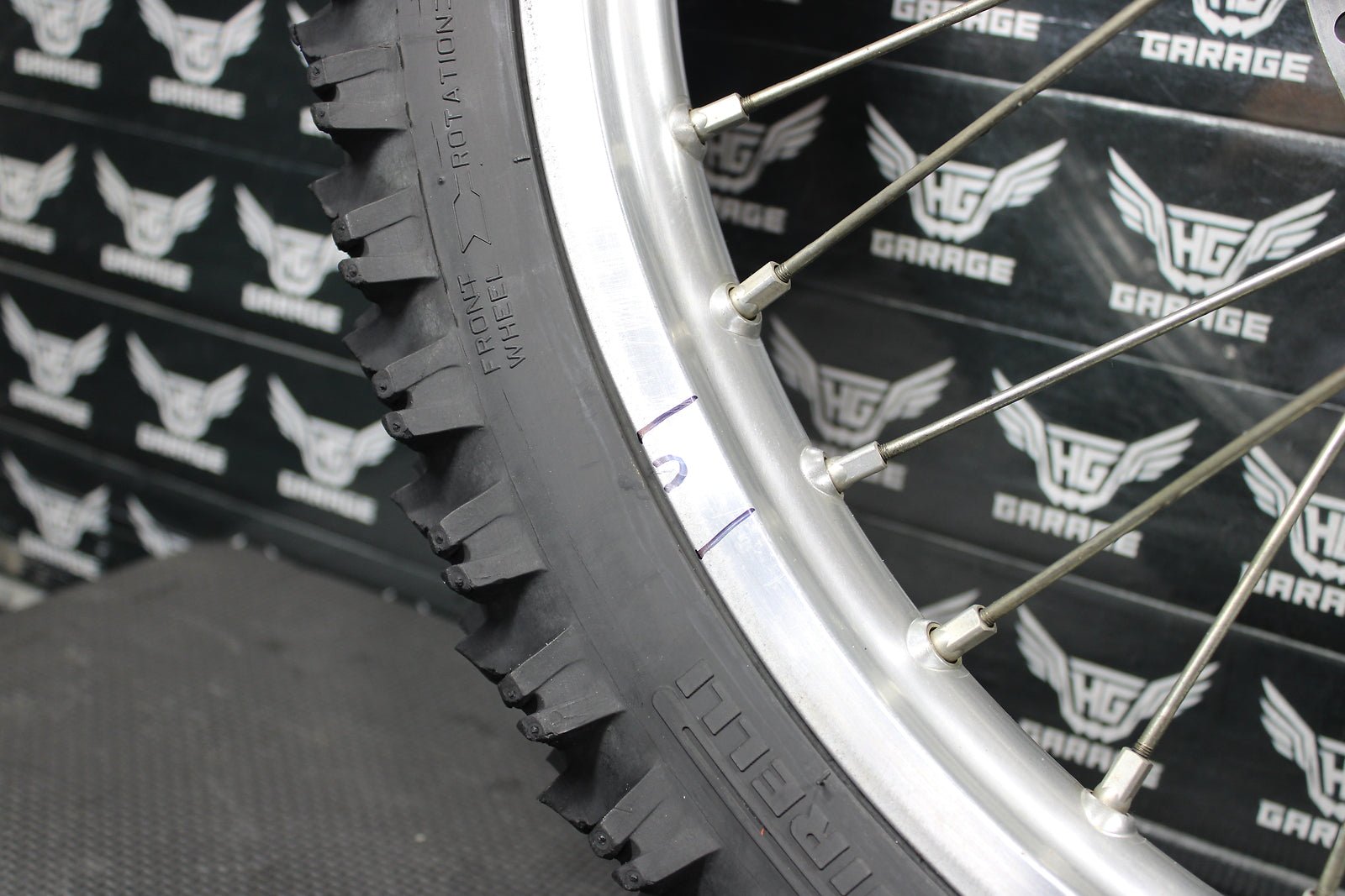 2006 Yamaha 06 - 08 YZ250 2006 YZ450F OEM Front Wheel Rim 5NY - 25111 - 00 - 00 - hggarage