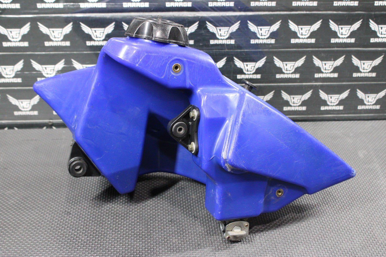 2007 YAMAHA 02 - 21 YZ85 OEM GAS FUEL TANK CELL PETROL RESERVOIR GAS TANK GOOD - hggarage