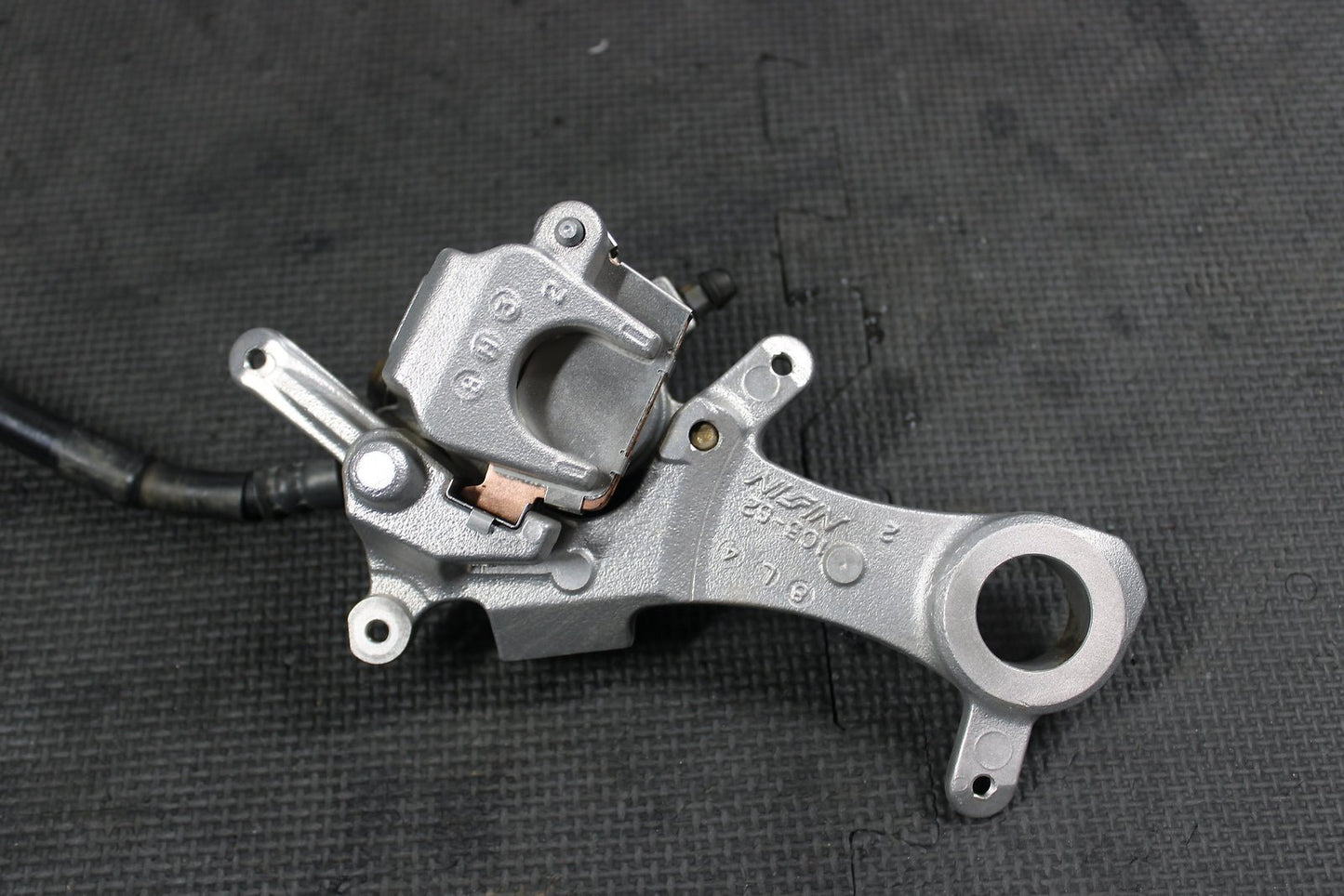 2009 YAMAHA YZ450F OEM NISSIN REAR BACK BRAKE CALIPER MASTER CYLINDER LEVER - hggarage