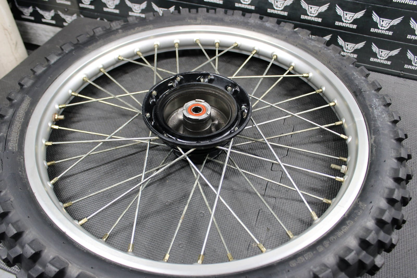1997 Honda XR200R OEM Front Wheel Rim Assembly Mint 44635 - KT0 - A00 44701 - KA3 - 711 - hggarage