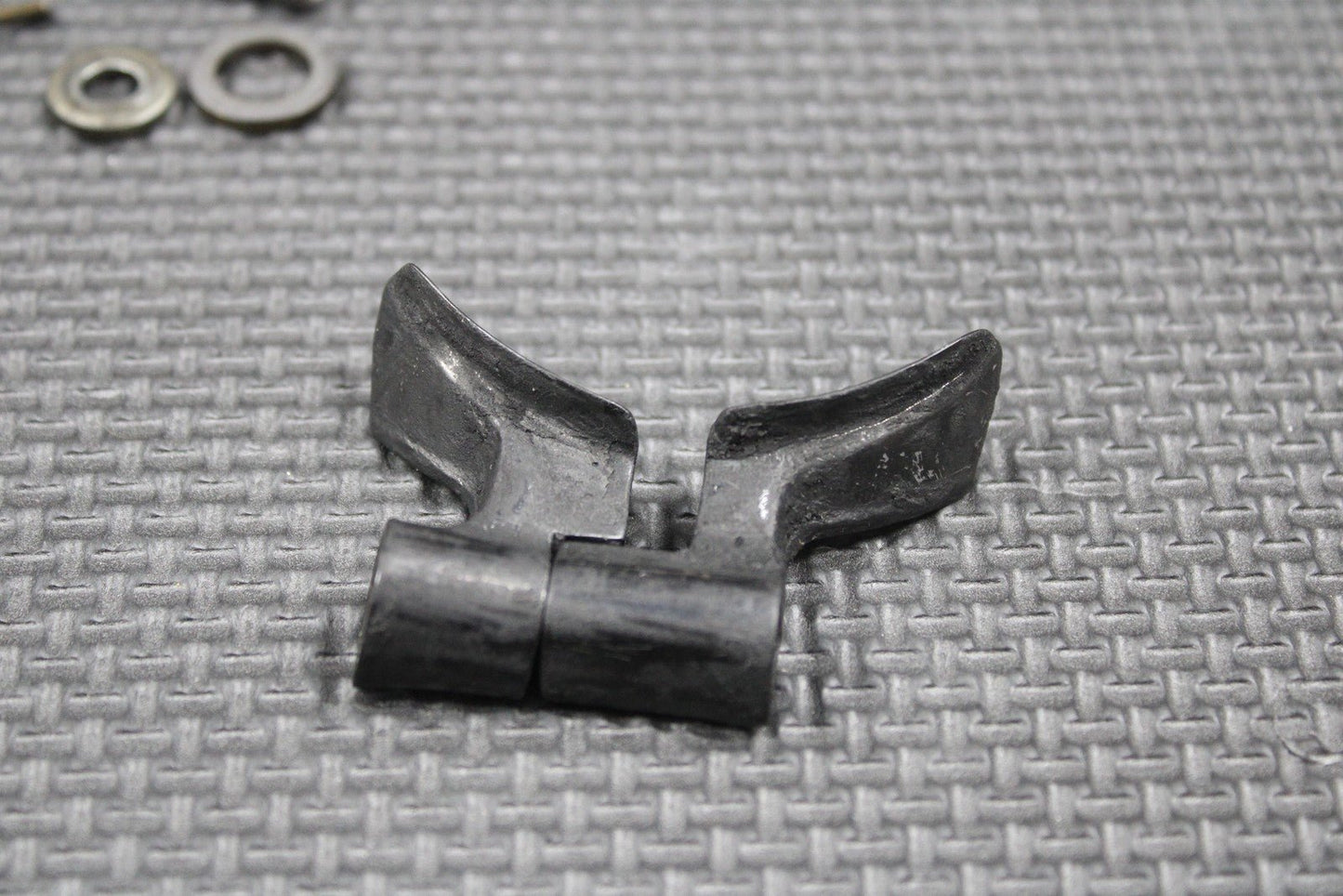 2000 2001 HONDA CR125R OEM EXHAUST POWERVALVE FLAP VALVE SET SHAFT 06140 - KZ4 - A90 - hggarage
