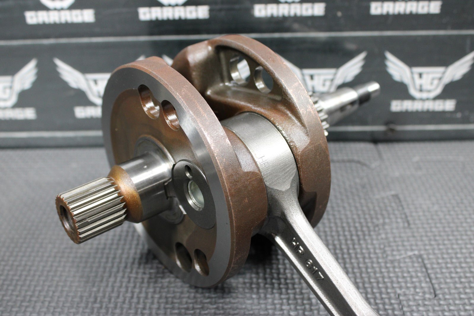 2007 HONDA CRF450R HOTRODS ENGINE MOTOR CRANKSHAFT CRANK SHAFT BOTTOMEND GOOD! - hggarage