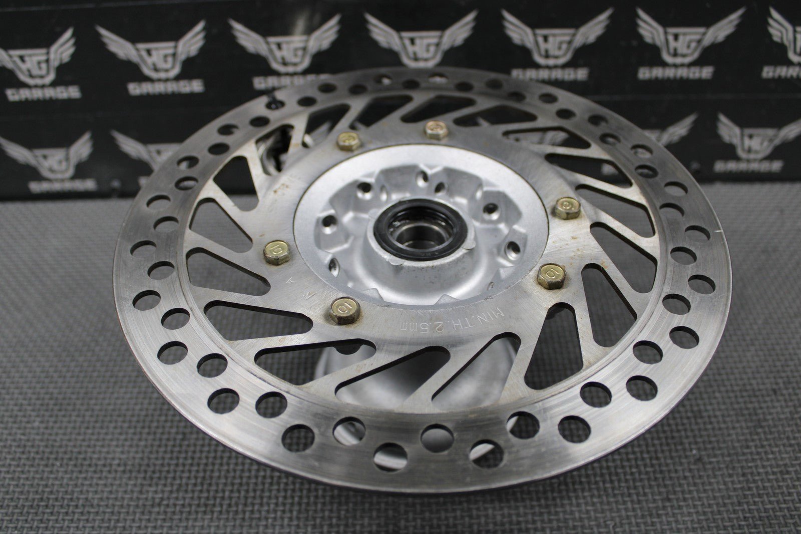 1995 HONDA 95 - 97 CR500R 95 - 96 CR250R OEM FRONT WHEEL RIM HUB ROTOR 44601 - MAC - 680 - hggarage
