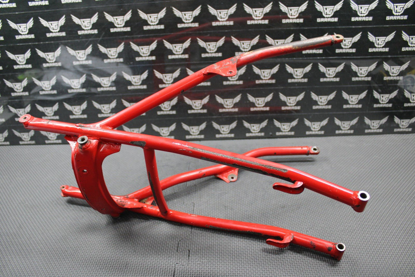1988 HONDA CR125R OEM REAR BACK SUB FRAME SUBFRAME SEAT RAIL 50100 - KS6 - 830ZA - hggarage