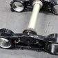 1999 Kawasaki KX125 OEM Front Forks Lower Upper Triple Tree Stem Clamp - hggarage