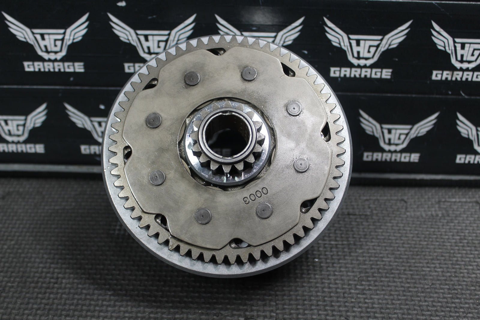 2007 Kawasaki KX450F OEM Clutch Basket 13087 - 0015 13095 - 0052 - hggarage