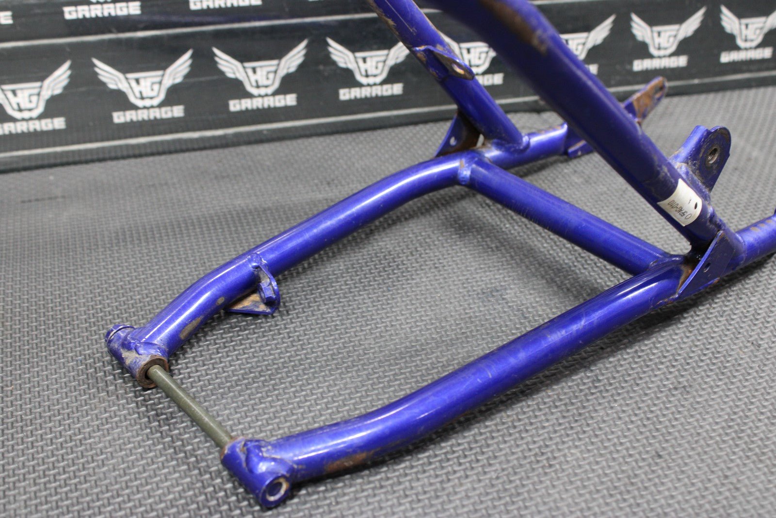 2007 02 - 07 YAMAHA YZ85 OEM REAR BACK SUB FRAME SUBFRAME SUPPORT 5PA - 21190 - 00 - P0 - hggarage