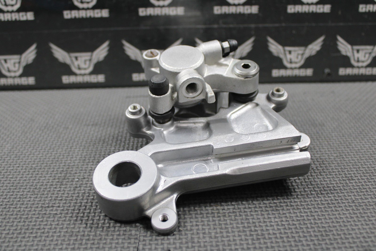 2003 KAWASAKI KLX400SR OEM NISSIN REAR BACK BRAKE CALIPER & BRACKET 43041 - S013 - hggarage