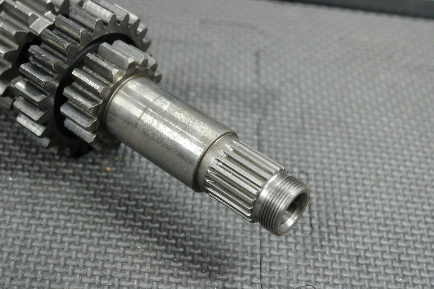 1992 Kawasaki KX250 90 - 93 OEM Engine Transmission Input Shaft Assembly Gears - hggarage