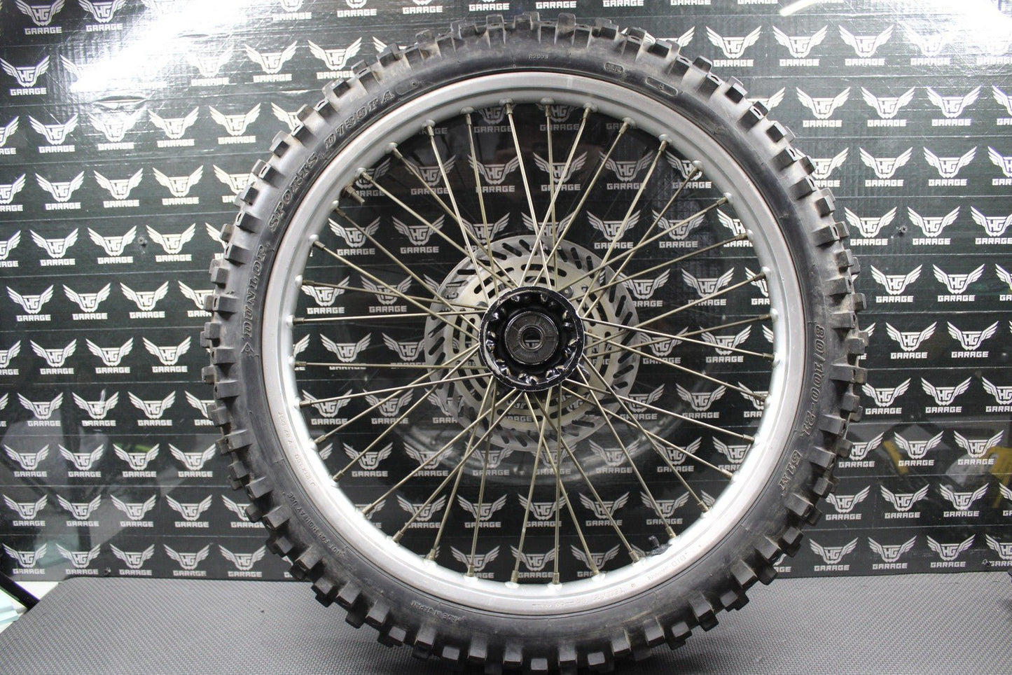 1988 HONDA CR125R CR250R CR500R OEM 21" FRONT WHEEL RIM HUB TIRE 446A5 - KS6 - 830 - hggarage