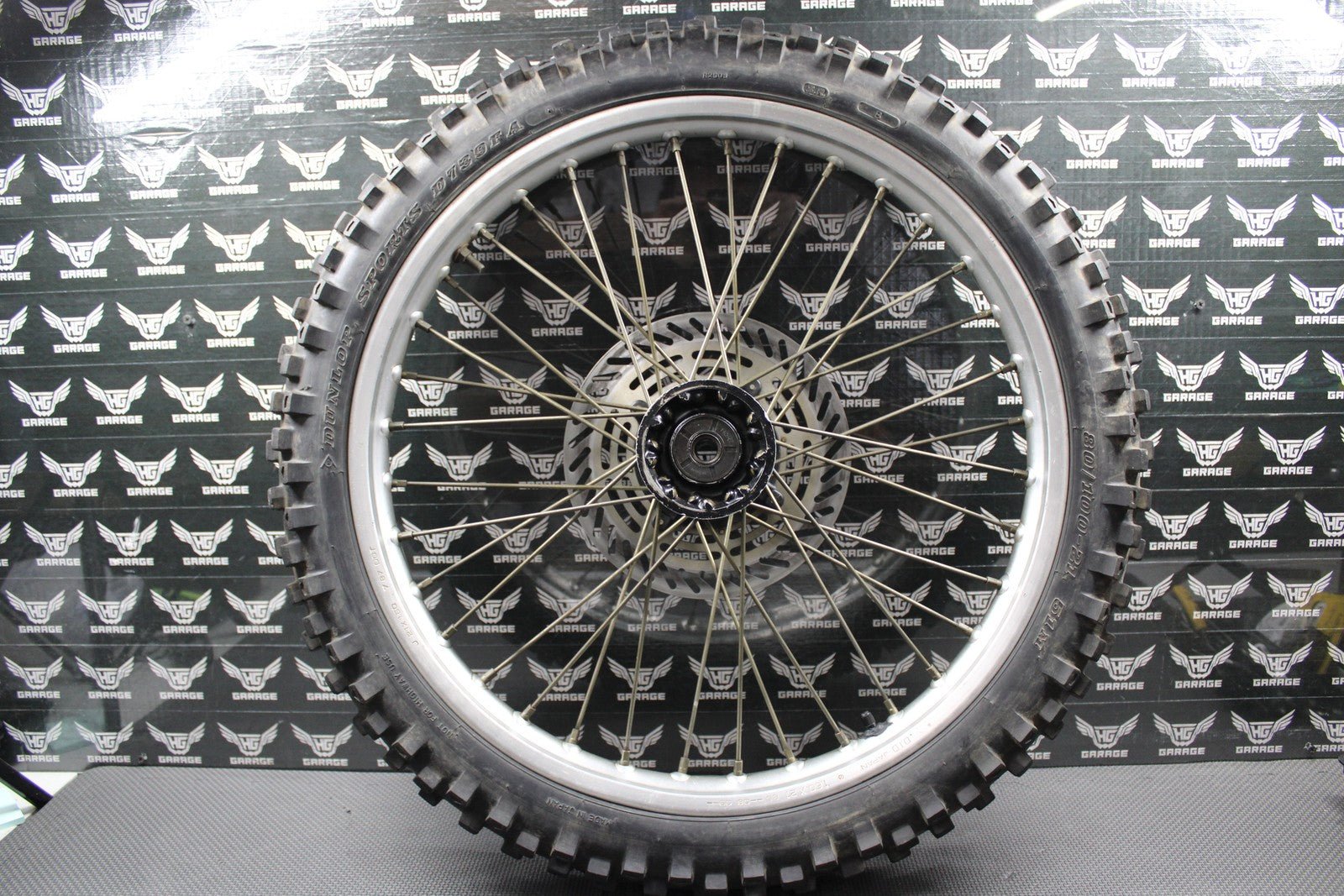 1988 HONDA CR125R CR250R CR500R OEM 21" FRONT WHEEL RIM HUB TIRE 446A5 - KS6 - 830 - hggarage