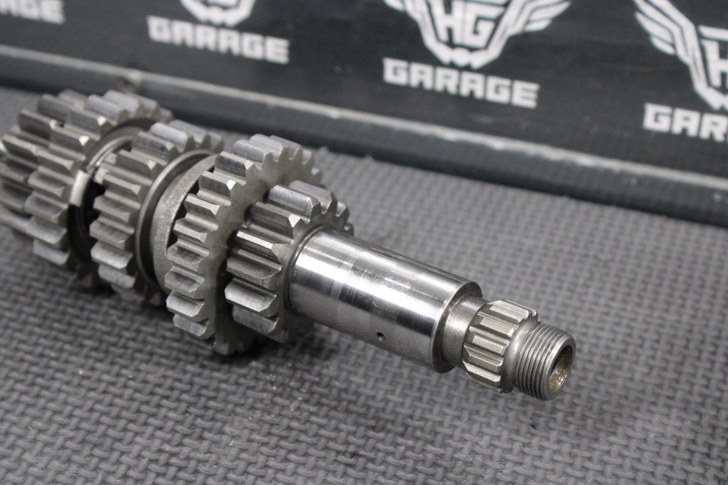 2006 YAMAHA YZ250F OEM ENGINE TRANSMISSION TRANNY GEAR BOX SHIFT SHAFT GEARS - hggarage