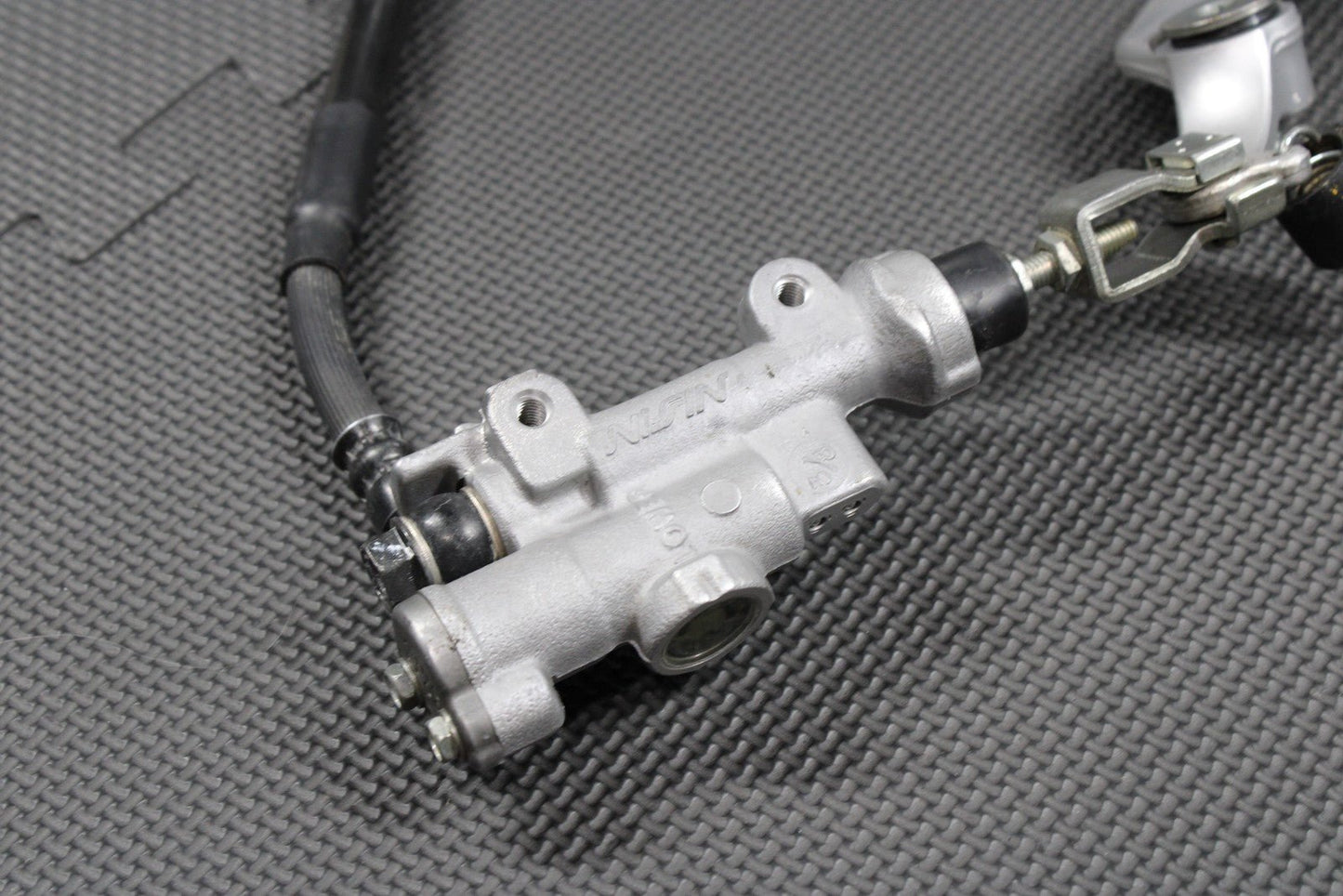2019 HONDA CRF450RX OEM REAR BACK BRAKE CALIPER MASTER CYLINDER LEVER ASSEMBLY - hggarage