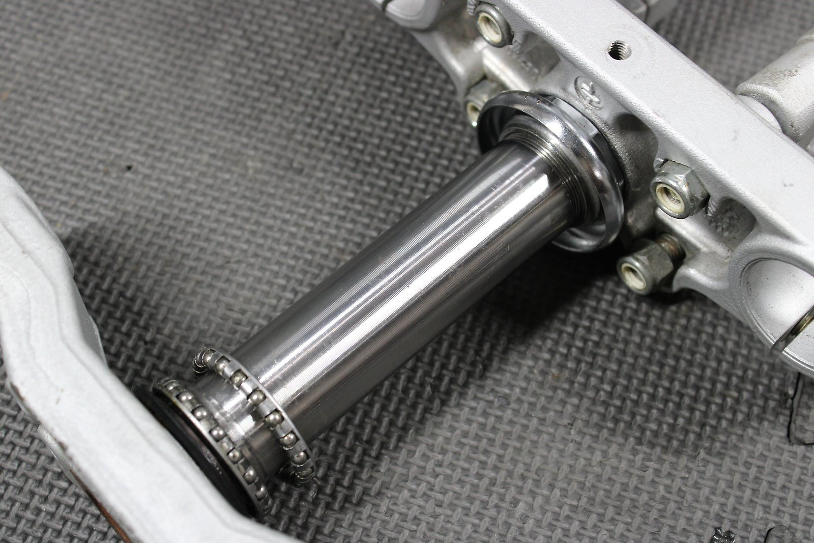 2000 KTM 50SX Junior OEM Front Forks Lower Upper Triple Tree Stem Clamp 45001032 - hggarage