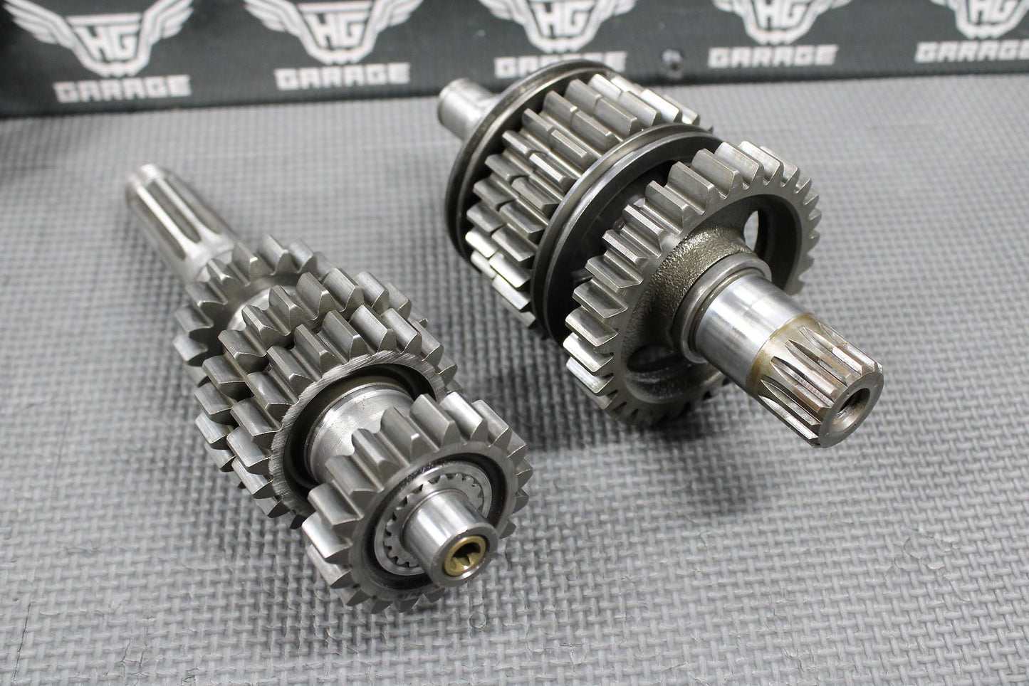 2008 KTM 07 - 09 450 SXF OEM ENGINE TRANSMISSION TRANNY GEARS GEARBOX SHIFT FORKS - hggarage