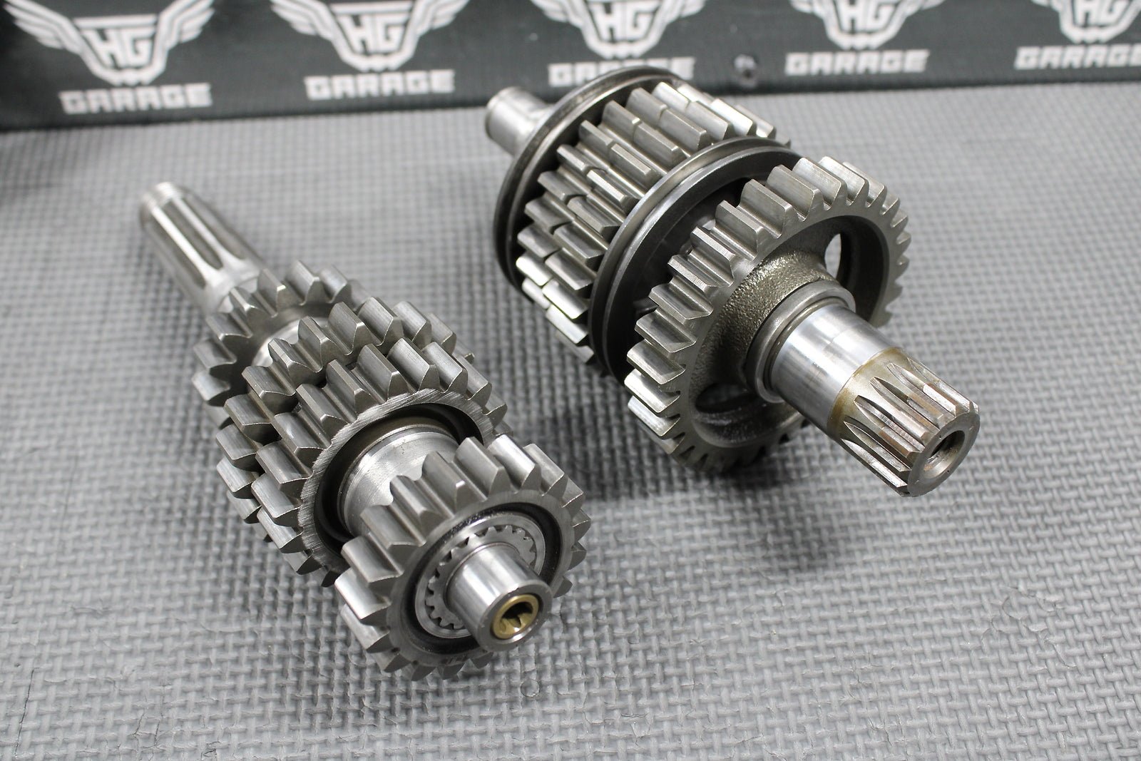 2008 KTM 07 - 09 450 SXF OEM ENGINE TRANSMISSION TRANNY GEARS GEARBOX SHIFT FORKS - hggarage