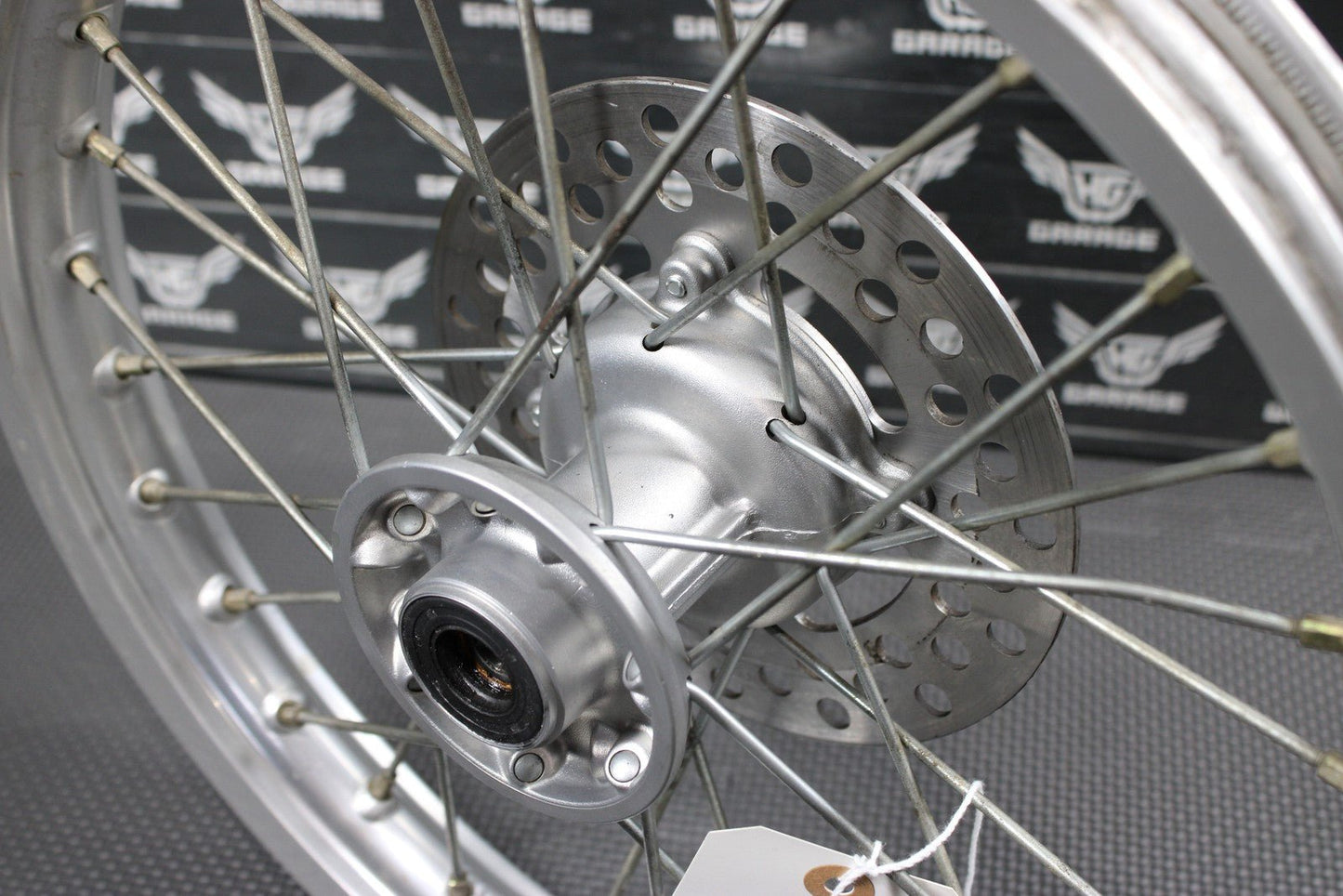 2004 KAWASAKI 00 - 09 KX65 OEM FRONT WHEEL RIM HUB SPOKES 41090 - 1124 - hggarage