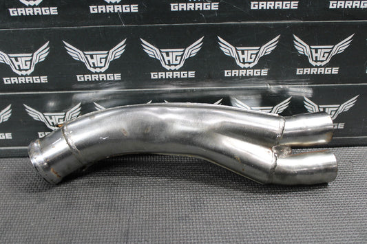 2002 00-03 KTM 520 525 EXC OEM EXHAUST PIPE CHAMBER HEADER MID PIPE 59005060000