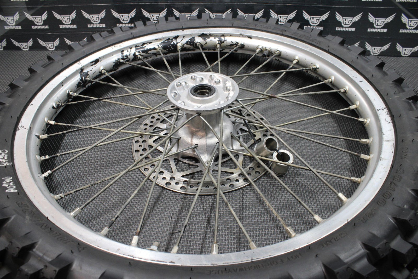 2001 YAMAHA YZ250F OEM FRONT WHEEL RIM 4SS - 25111 - 01 - 00 94416 - 21002 - 00 - hggarage
