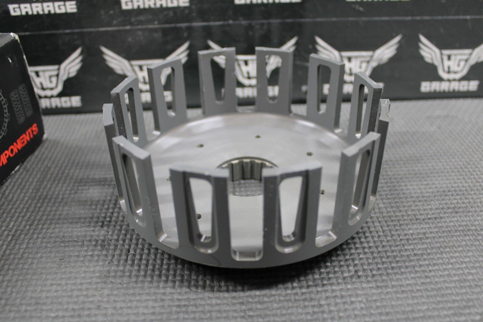 NEW NOS 1990 - 1992 KAWASAKI KX125 MDR BILLET CLUTCH BASKET KIT W/ BOLTS - hggarage