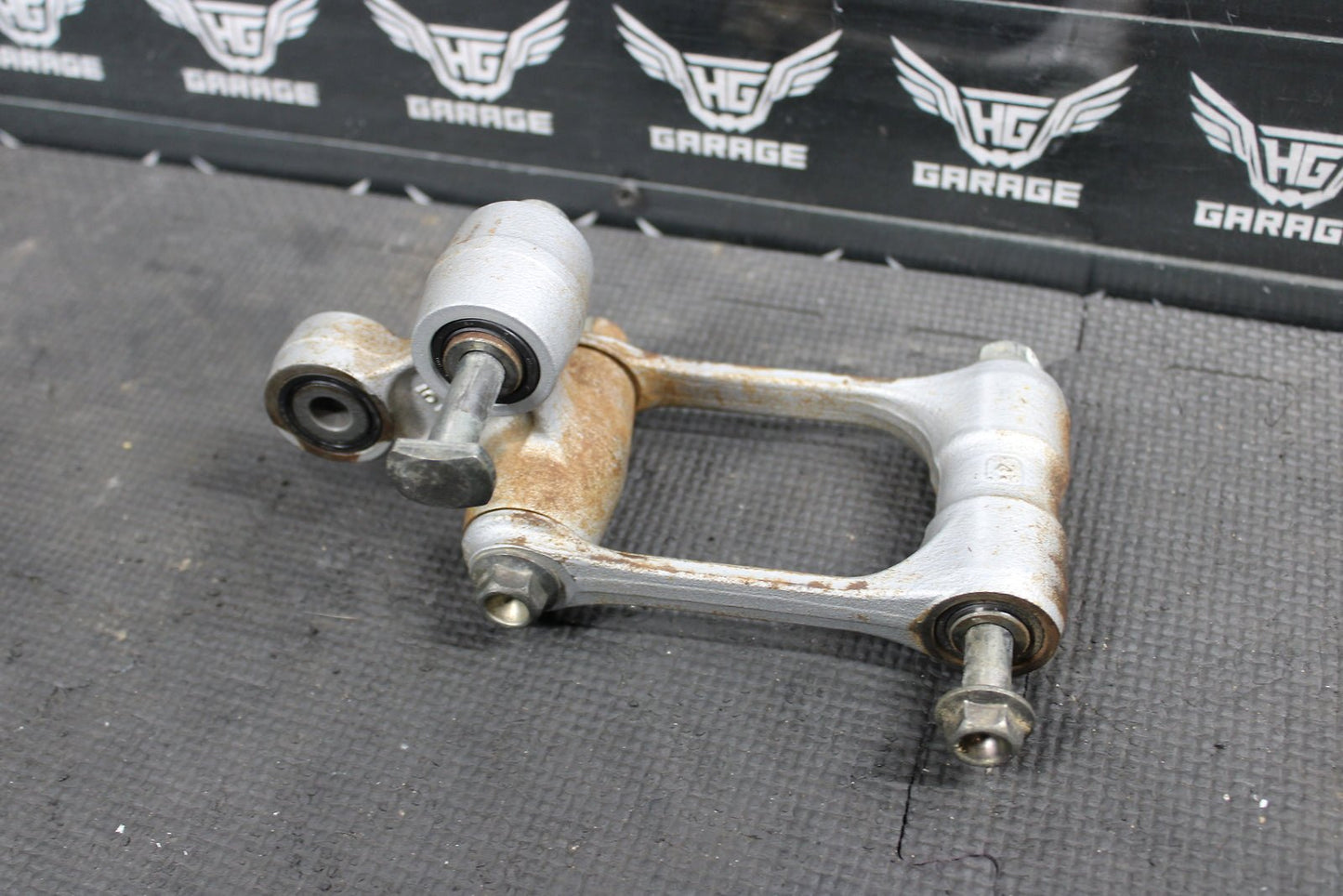 2008 HONDA CRF150R CRF150RB OEM REAR SHOCK LINKAGE LINKS ASSEMBLY - hggarage