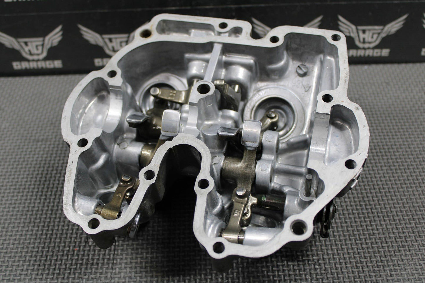 1991 HONDA 88 - 95 XR250R OEM CYLINDER HEAD VALVE COVER ROCKER ARMS TOP END NICE! - hggarage