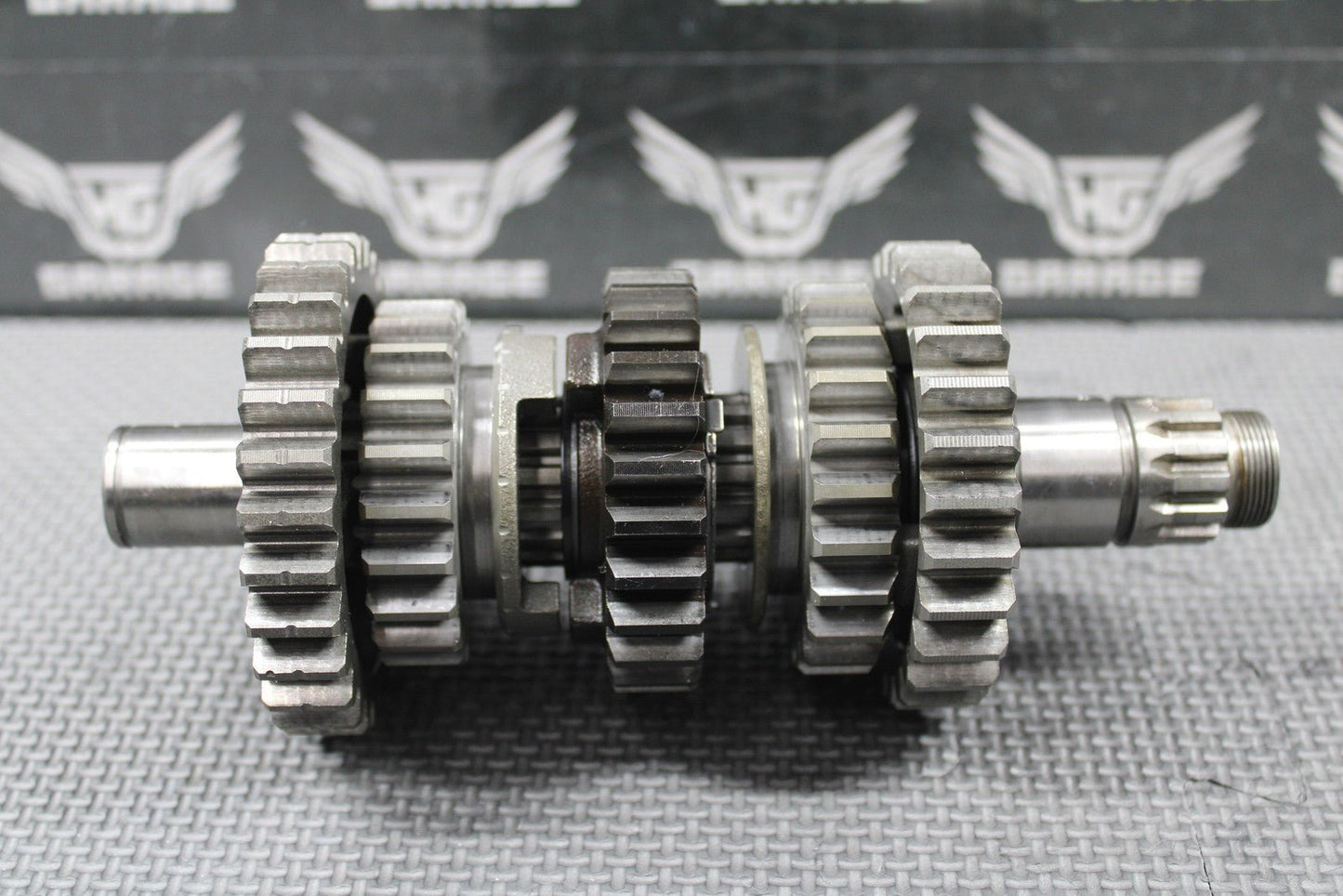 2005 YAMAHA 04 - 09 YFZ450 OEM TRANSMISSION TRANNY GEARBOX GEARS SHIFT FORKS NICE - hggarage