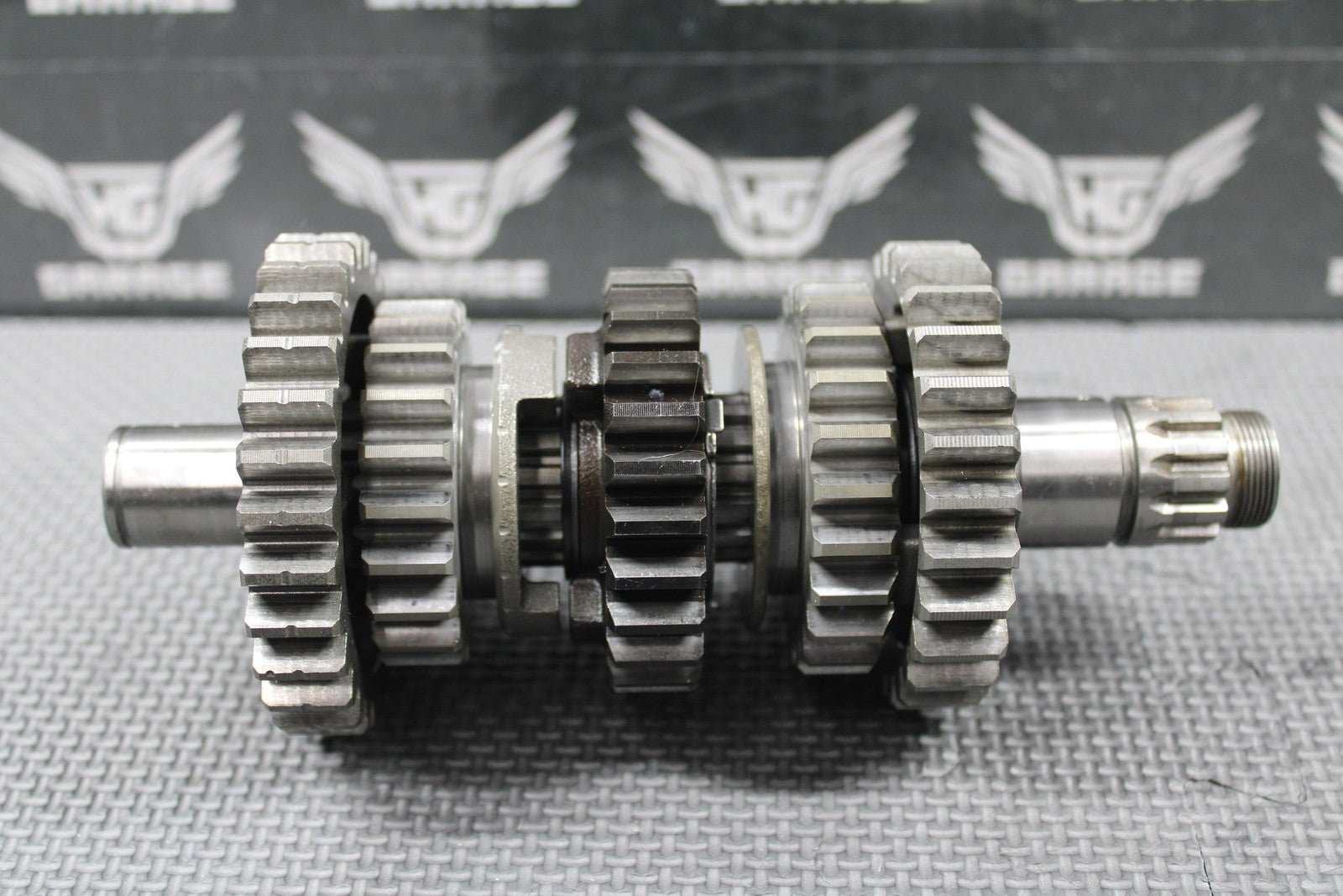 2005 YAMAHA 04 - 09 YFZ450 OEM TRANSMISSION TRANNY GEARBOX GEARS SHIFT FORKS NICE - hggarage