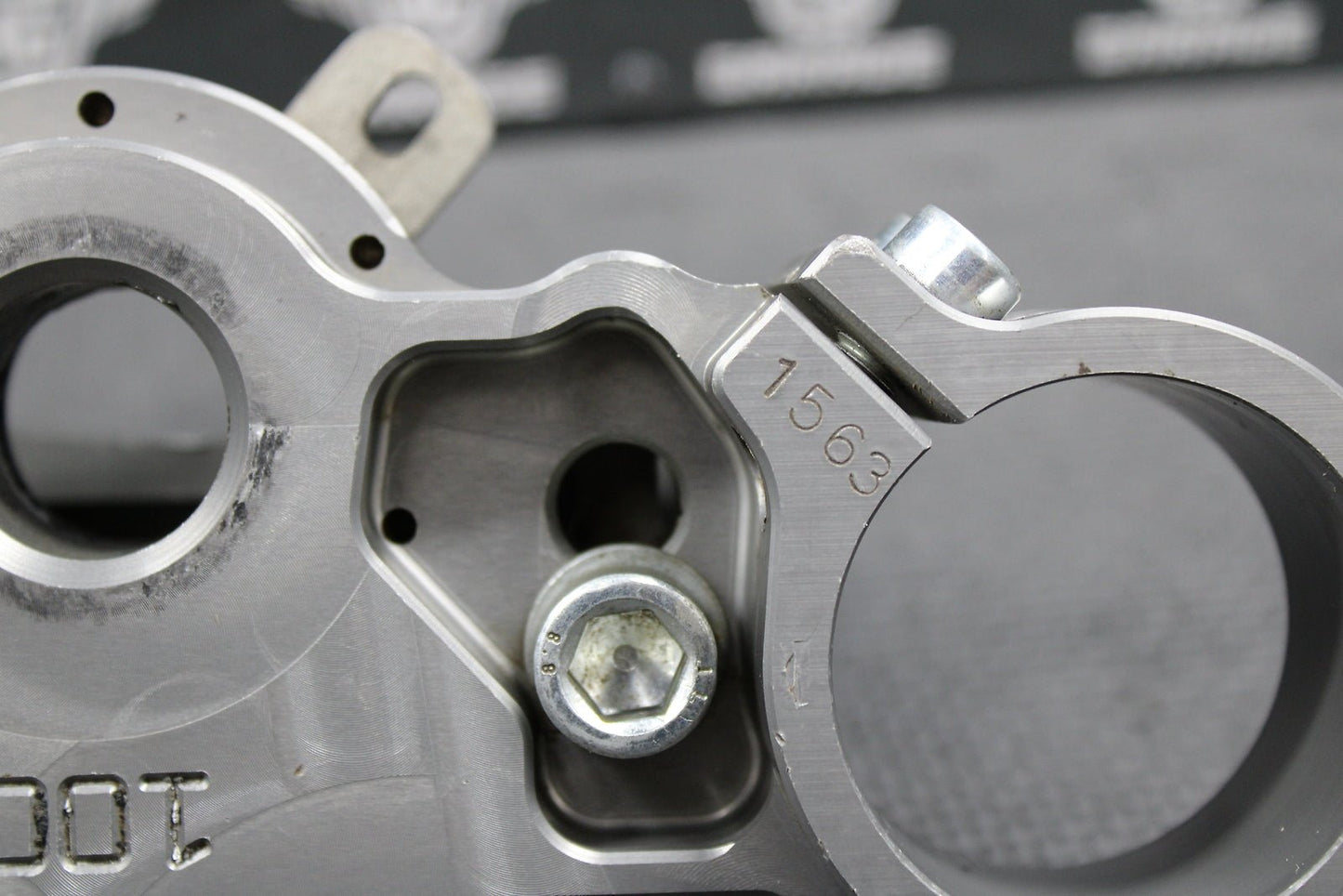 00 - 03 HONDA CR125R CR250R RTT REMOTE STEERING STABILIZER TRIPLE CLAMP BAR MOUNT - hggarage