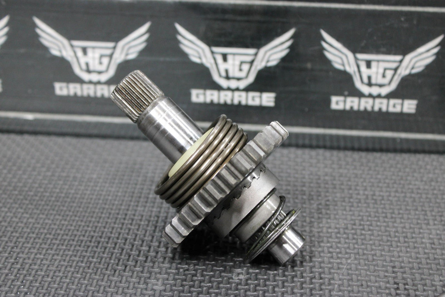 2001 YAMAHA YZ250 00 - 01 OEM KICKSTART KICK START SHAFT W IDLER GEAR GOOD! - hggarage