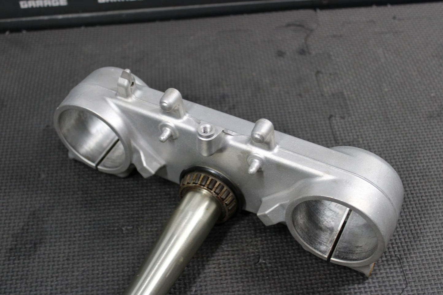 2009 HONDA CRF450R OEM FRONT FORKS LOWER UPPER TRIPLE TREE STEM - hggarage