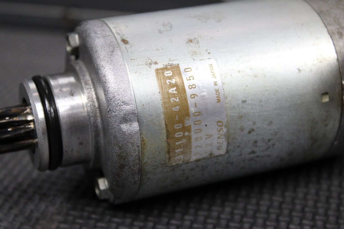 2005 SUZUKI DR200SE OEM DENSO ENGINE STARTING STARTER MOTOR WIRE 31100 - 42A01 - hggarage