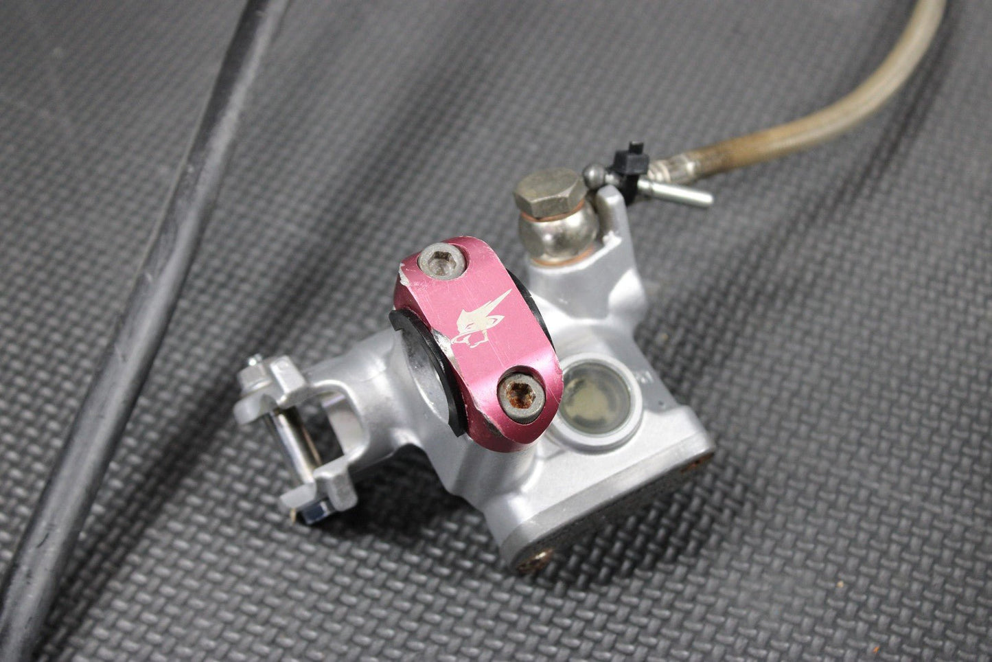 2007 HONDA 07 - 09 CRF450R NISSIN FRONT BRAKE CALIPER MASTER CYLINDER W BRAKE HOSE - hggarage