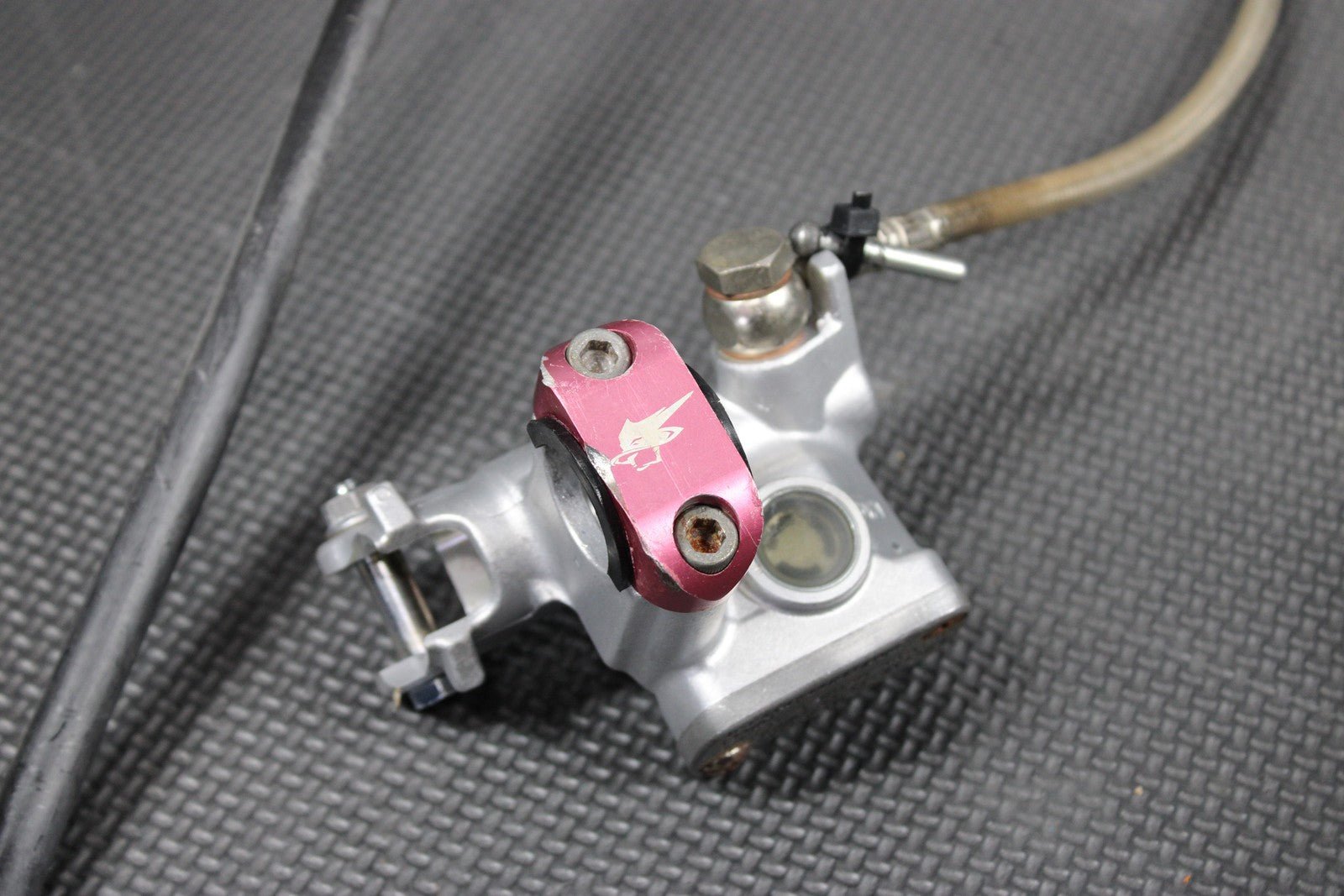 2007 HONDA 07 - 09 CRF450R NISSIN FRONT BRAKE CALIPER MASTER CYLINDER W BRAKE HOSE - hggarage
