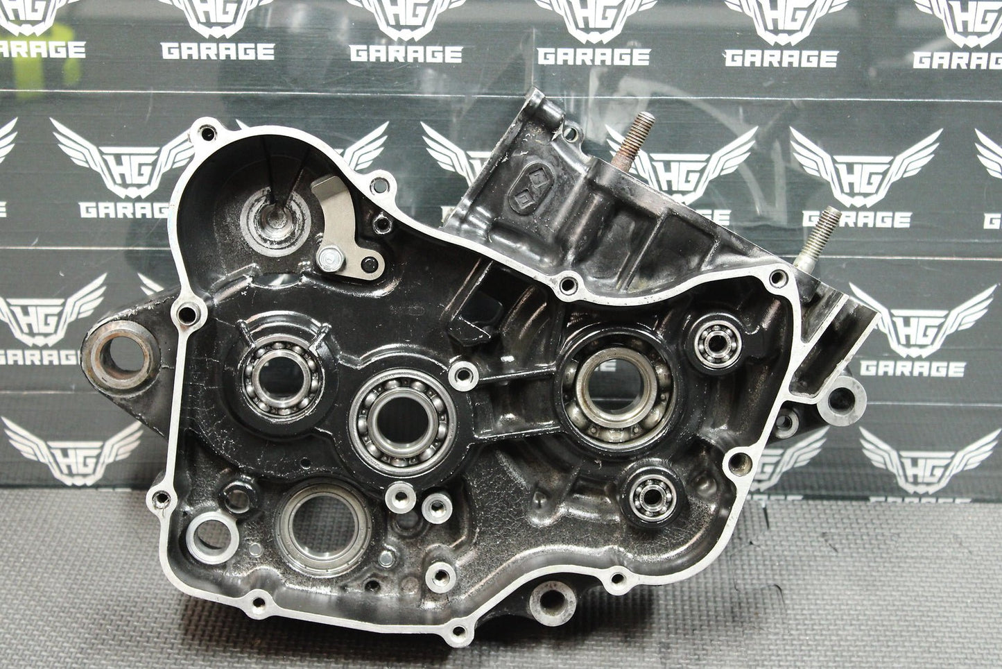 1996 HONDA CR125R OEM RIGHT ENGINE MOTOR CRANKCASE CRANK CASES BLOCK - hggarage