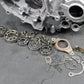 1998 YAMAHA YZ400F OEM LEFT RIGHT ENGINE MOTOR CRANKCASE CRANK CASE BLOCK - hggarage